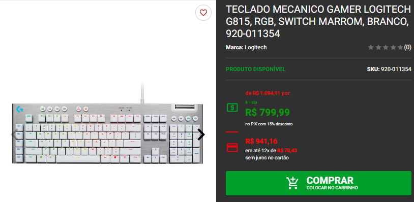 Conforto e responsividade: 3 opções de teclado mecânico Logitech 3 Conforto e responsividade: 3 opções de teclado mecânico Logitech Captura de tela 2024 08 21 104116.png