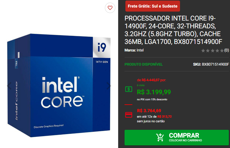 Intel Gamer Days: 3 processadores i9 em promoção 2 Intel Gamer Days: 3 processadores i9 em promoção Captura de tela 2024 08 22 121126.png