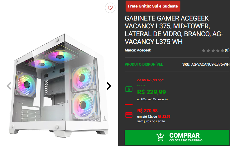Gabinete Aquário Branco: 3 opções por R$ 229,99 2 Gabinete Aquário Branco: 3 opções por R$ 229,99 Captura de tela 2024 08 26 181935.png