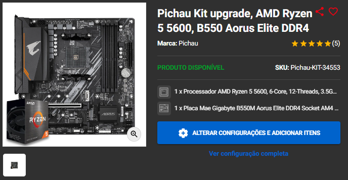Kit Upgrade: 3 opções de placa mãe e processador em promoção 2 Kit Upgrade: 3 opções de placa mãe e processador em promoção Captura de tela 2024 08 27 174659.png