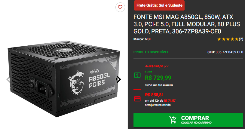 Montamos um Incrível PC Gamer Full White para rodar Tudo 8 Montamos um Incrível PC Gamer Full White para rodar Tudo Captura de tela 2024 09 02 153759.png