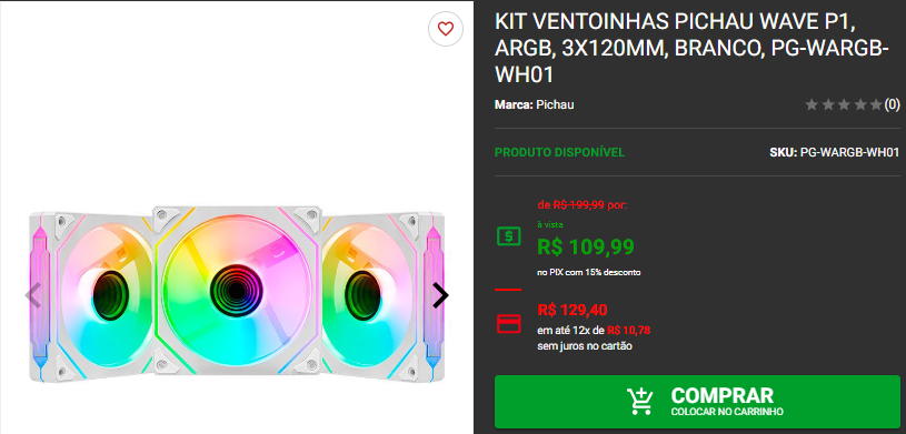 Montamos um Incrível PC Gamer Full White para rodar Tudo 9 Montamos um Incrível PC Gamer Full White para rodar Tudo Captura de tela 2024 09 02 154008.png
