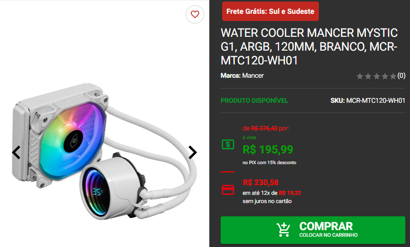 Independência Gamer: 3 opções de coolers abaixo dos R$ 300 4 Independência Gamer: 3 opções de coolers abaixo dos R$ 300 Captura de tela 2024 09 03 154005.png
