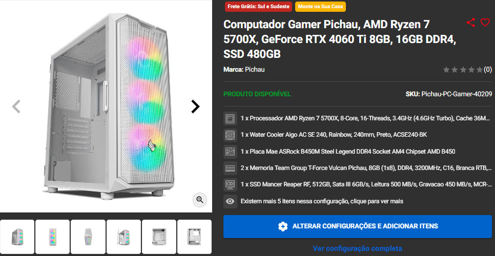 Pruhammer: 3 PC Gamers com Ryzen 7 5700X em promoção 2 Pruhammer: 3 PC Gamers com Ryzen 7 5700X em promoção Captura de tela 2024 09 05 101937.png
