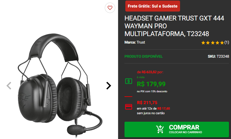 Headset Gamer: 3 promoções da Independência Gamer na Pichau Captura de tela 2024 09 05 182720.png