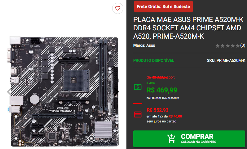 Independência Gamer: 3 placas mãe AM4 em promoção Captura de tela 2024 09 09 171714.png