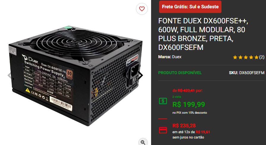 Promoção: 3 opções de fontes com certificado 80 Plus Bronze 4 Promoção: 3 opções de fontes com certificado 80 Plus Bronze Captura de tela 2024 09 12 200821.png