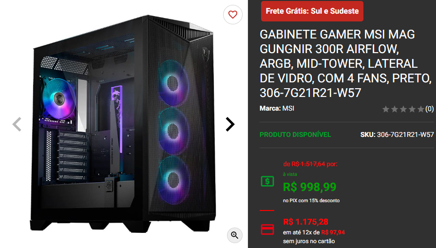 Montamos um PC Gamer Full MSI Para Rodar Tudo 6 Montamos um PC Gamer Full MSI Para Rodar Tudo Captura de tela 2024 09 16 160918.png
