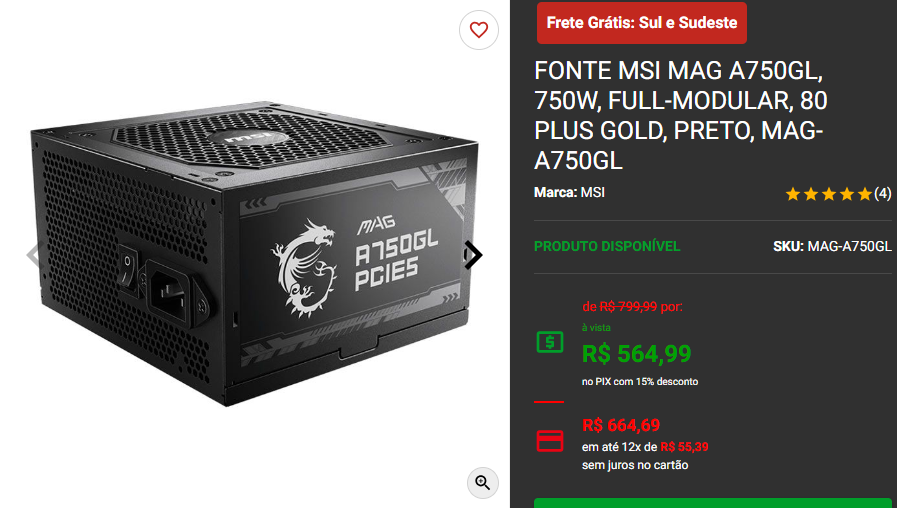 Montamos um PC Gamer Full MSI Para Rodar Tudo 7 Montamos um PC Gamer Full MSI Para Rodar Tudo Captura de tela 2024 09 16 162051.png
