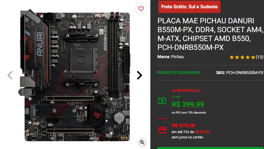 Montamos um PC Gamer com R$ 2.500 para rodar Full HD Captura de tela 2024 09 18 151449.png