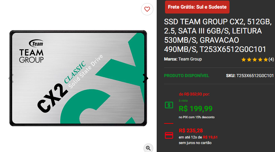Montamos um PC Gamer com R$ 2.500 para rodar Full HD Captura de tela 2024 09 18 152709.png