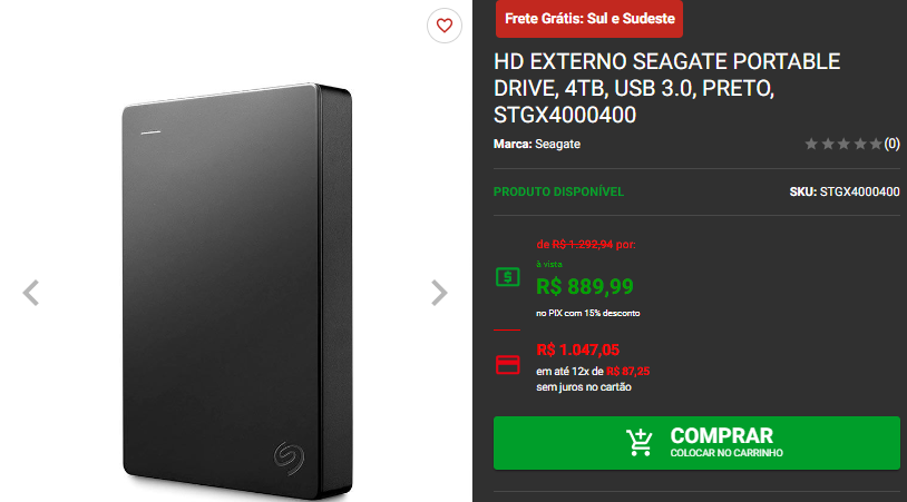 HD Externo: 3 opções em promoção no site da Pichau 3 HD Externo: 3 opções em promoção no site da Pichau Captura de tela 2024 09 24 122403.png