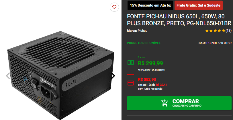Montamos o Melhor PC Gamer para rodar tudo em Full HD por até R$ 4.500 Captura de tela 2024 09 26 121945.png