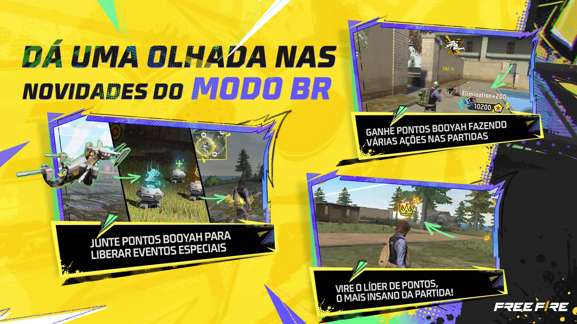 imagem ilustrativa do evanto temático de Free Fire