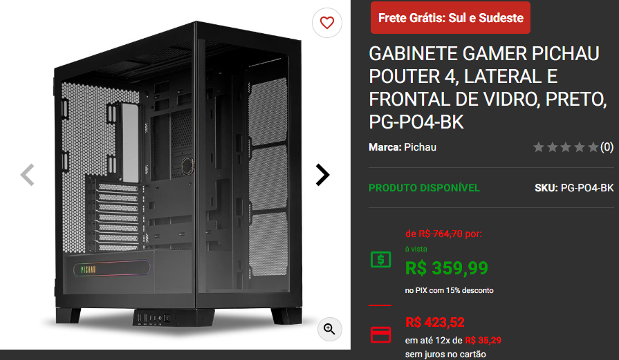 Montamos um PC Gamer AM4 com Ryzen 7 e RTX 4070 para rodar tudo em Quad HD 7 Montamos um PC Gamer AM4 com Ryzen 7 e RTX 4070 para rodar tudo em Quad HD Captura de tela 2024 10 03 105800.png