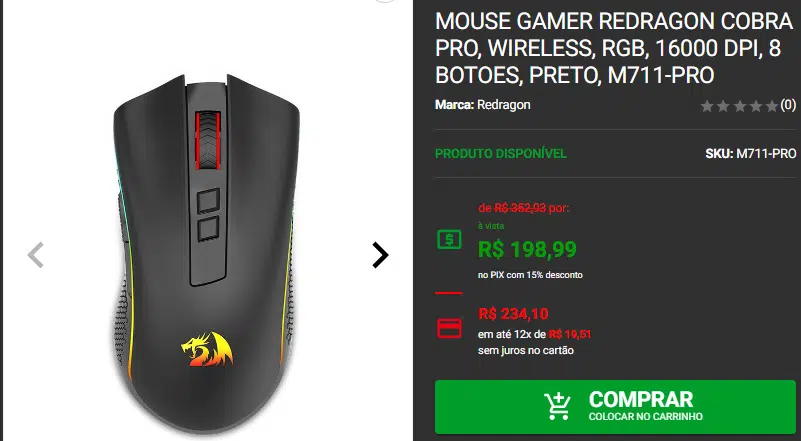 Mouse gamer: 3 opções wireless em promoção na Pichau 2 Mouse gamer: 3 opções wireless em promoção na Pichau Captura de tela 2024 10 04 115522.png