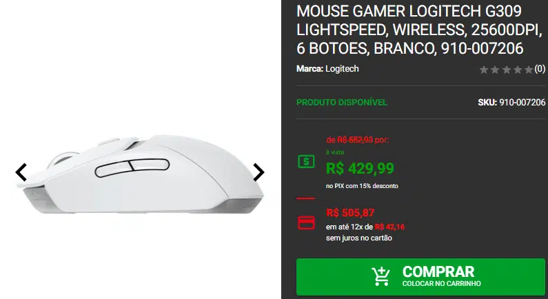 Mouse gamer: 3 opções wireless em promoção na Pichau 3 Mouse gamer: 3 opções wireless em promoção na Pichau Captura de tela 2024 10 04 115815.png