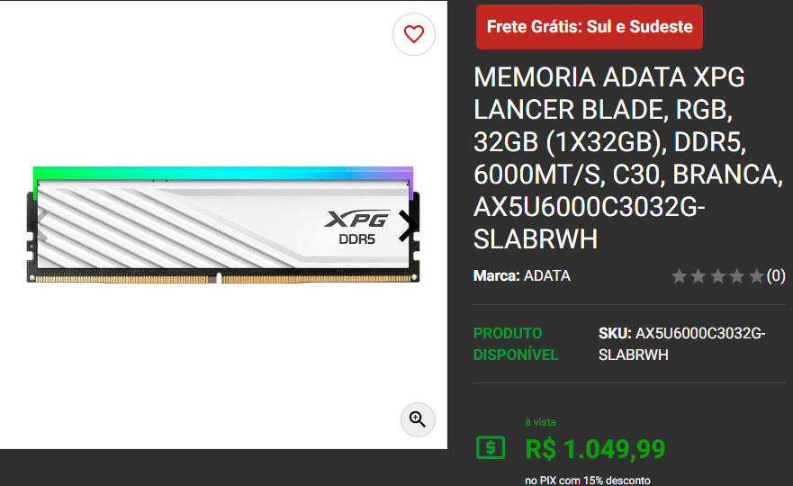 Montamos o PC Gamer branco dos sonhos 4 Montamos o PC Gamer branco dos sonhos Captura de tela 2024 10 07 125012.png
