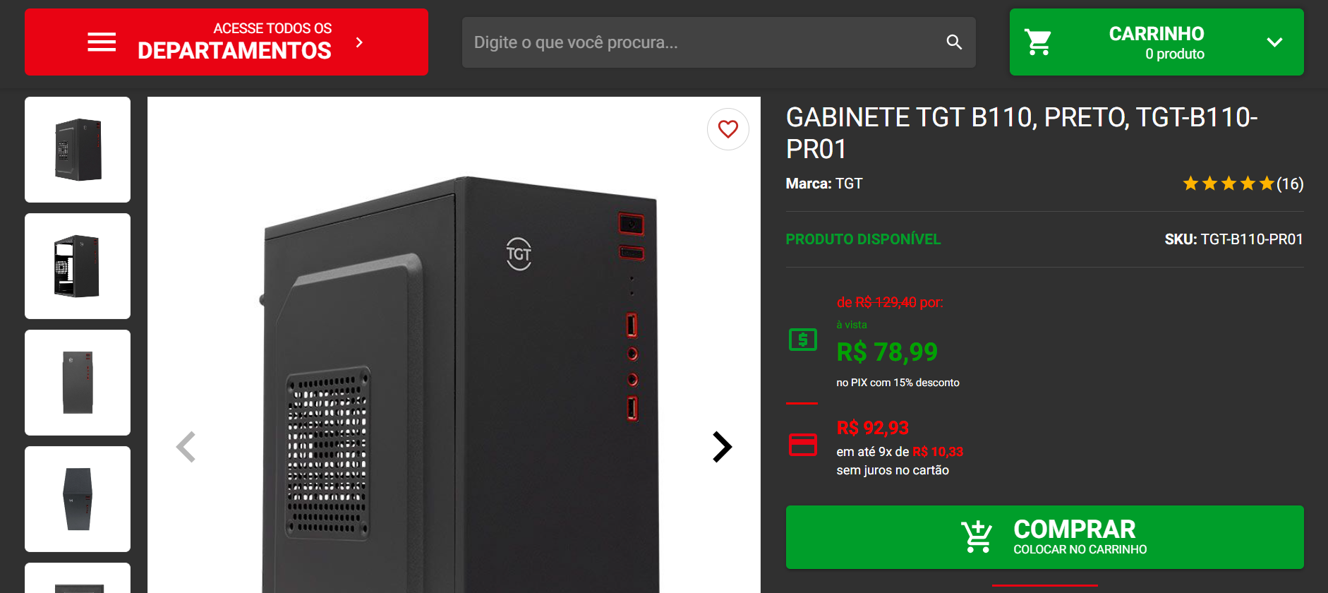 BGS 24: gabinetes TGT estão em promoção na Pichau durante o evento, confira 3 tgt
