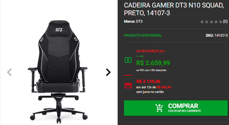 Cadeira gamer: 3 opções de alta qualidade disponíveis na Pichau 2 Cadeira gamer: 3 opções de alta qualidade disponíveis na Pichau Captura de tela 2024 10 17 180716.png