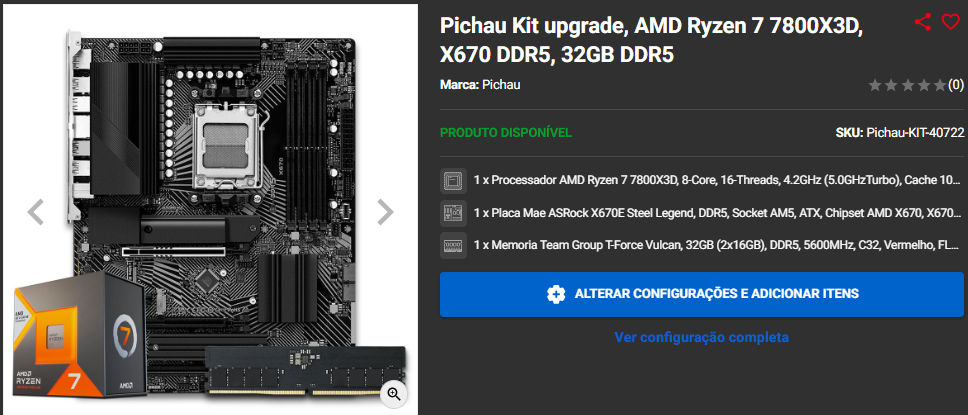 Kit Upgrade: Confira 3 opções em promoção no site da Pichau 4 Kit Upgrade: Confira 3 opções em promoção no site da Pichau Captura de tela 2024 10 18 163031.png