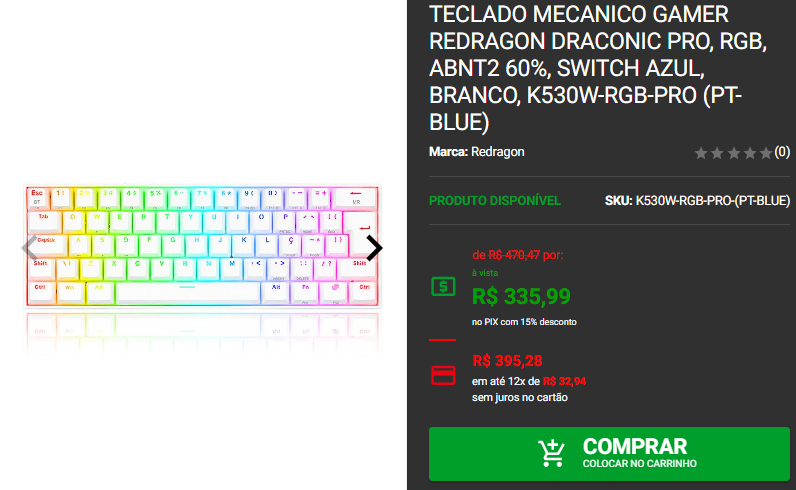 Teclado mecânico: 3 opções com layout compacto em promoção 3 Teclado mecânico: 3 opções com layout compacto em promoção Captura de tela 2024 10 21 182032.png