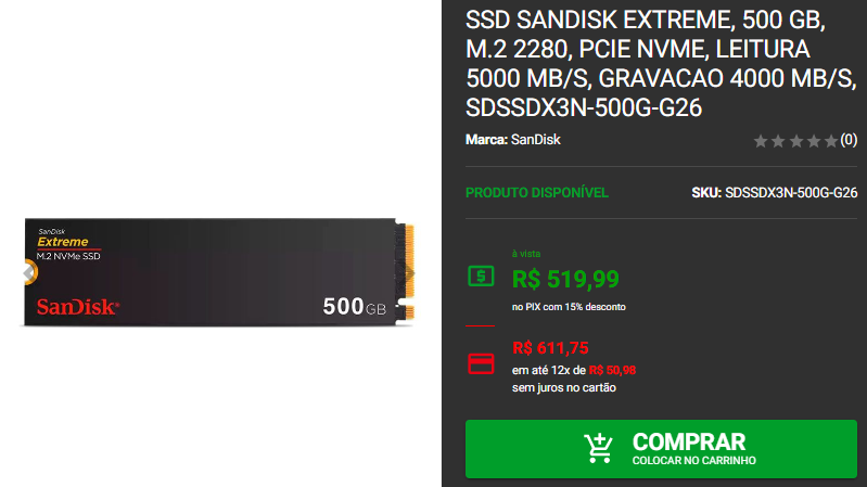 Os melhores SSD para PC Gamer: 3 opções em promoção na Pichau 2 Os melhores SSD para PC Gamer: 3 opções em promoção na Pichau Captura de tela 2024 10 22 183857.png