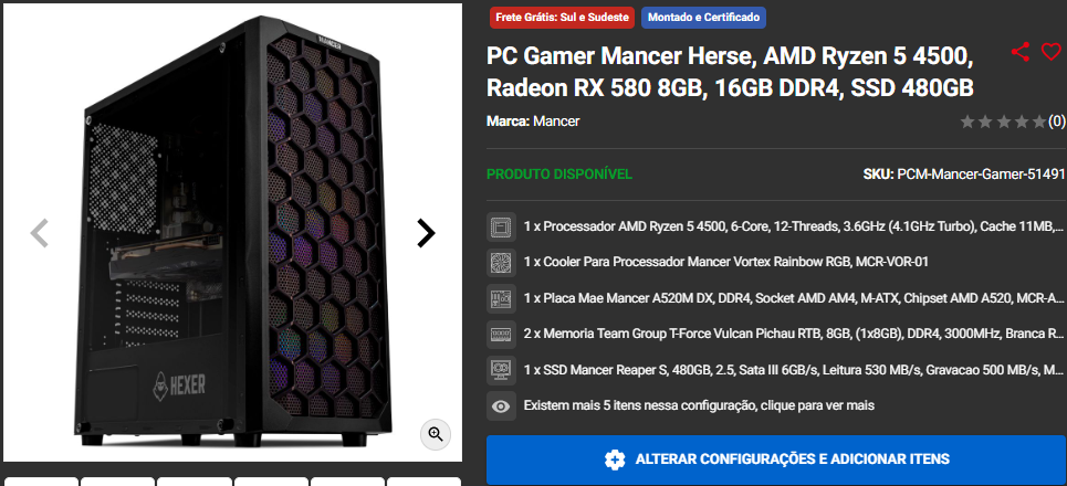 VALORANT: 3 opções de PC Completo para jogar com mais de 200 FPS 2 VALORANT: 3 opções de PC Completo para jogar com mais de 200 FPS Captura de tela 2024 10 24 173317.png