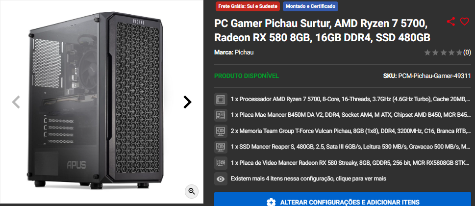 PC Gamer Completo: 3 opções de setup gamer com RX 580 de 8GB 4 PC Gamer Completo: 3 opções de setup gamer com RX 580 de 8GB Captura de tela 2024 10 28 161811.png
