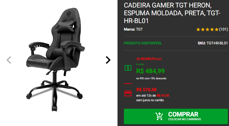 Cadeira Gamer TGT Heron: Acompanhe o review completo 4 Cadeira Gamer TGT Heron: Acompanhe o review completo Captura de tela 2024 10 29 142046.png