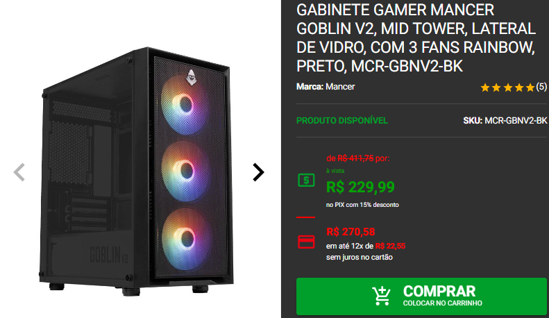Montamos o Melhor PC Gamer na faixa 3.500 Reais pra Jogar Full HD 2024 Captura de tela 2024 10 29 172001.png