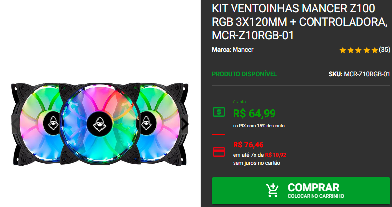 Kit Ventoinha: 3 kits por menos de R$100 3 Kit Ventoinha: 3 kits por menos de R$100 Captura de tela 2024 10 29 181752.png