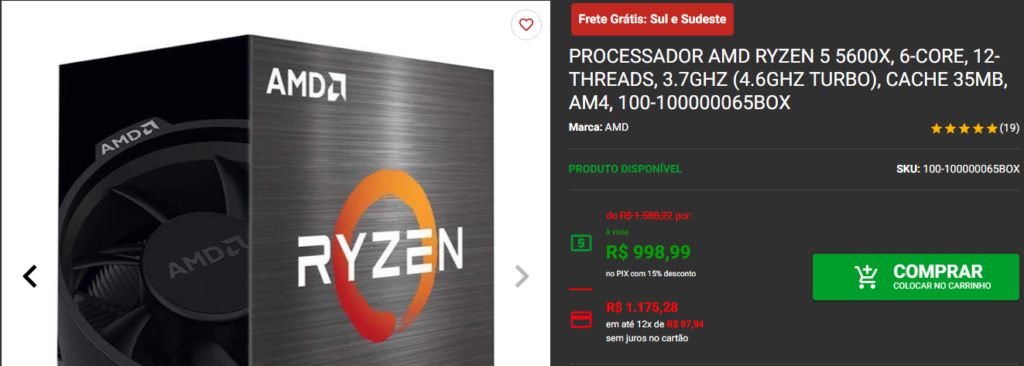 Montamos um PC Gamer com o Magpie 4X Captura de tela 2024 10 31 173137