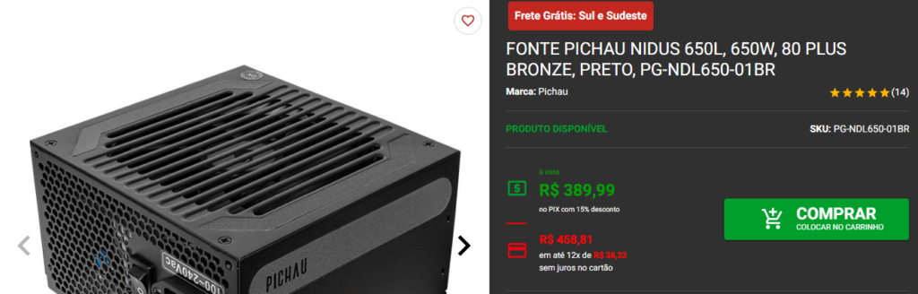 Montamos um PC Gamer com o Magpie 4X Captura de tela 2024 10 31 175641