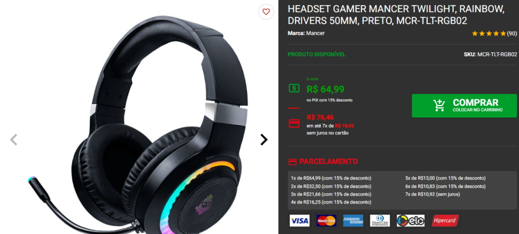 Headset: 3 opções de headset de entrada por menos de $100 4 Headset: 3 opções de headset de entrada por menos de $100 Captura de tela 2024 10 31 182407