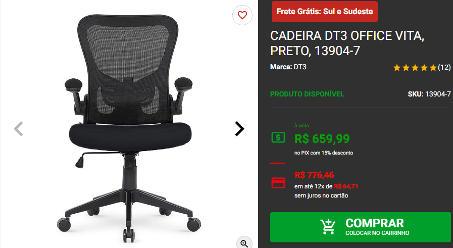 Cadeira Office: 3 opções para aproveitar as promoções da Pichau 2 Cadeira Office: 3 opções para aproveitar as promoções da Pichau Capture2024 10 08 172314.png