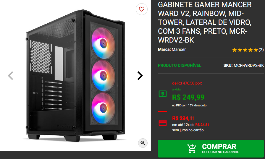 BGS 24: Confira um dos PCs Gamer disponíveis na maior feira de jogos da américa latina Capture2024 10 09 165200.png