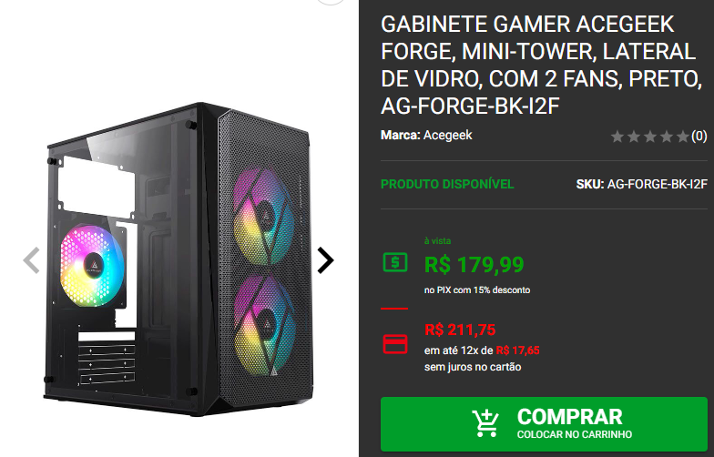 Gabinete Gamer: 3 opções com iluminação RGB por menos de R$ 200 2 Gabinete Gamer: 3 opções com iluminação RGB por menos de R$ 200 Capture2024 10 10 182144.png