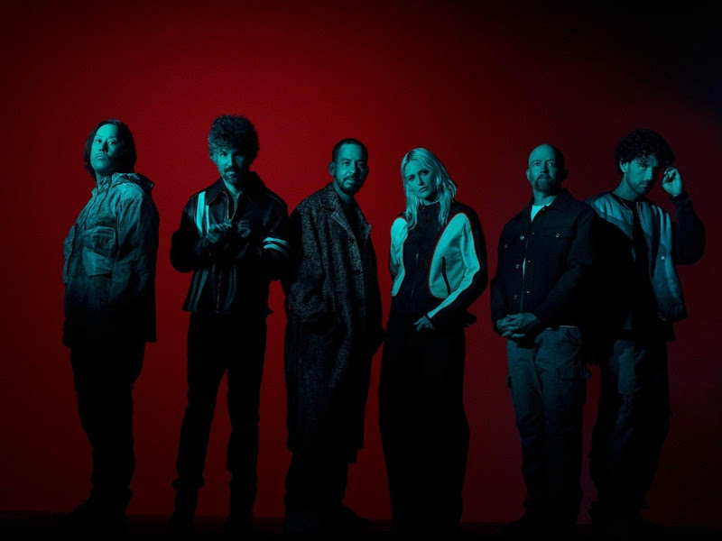 Mundial LoL: Artistas que estarão na cerimônia de abertura são anunciados 2 banda Linkin Park posando para foto de divulgação da música tema do Mundial de LoL