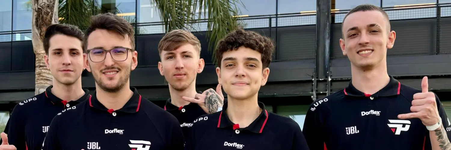 CS2: Brasileiros se enfrentam na ESL Challenger Katowice 2024 2 equipe da paiN Gaming de CS2 posando para foto