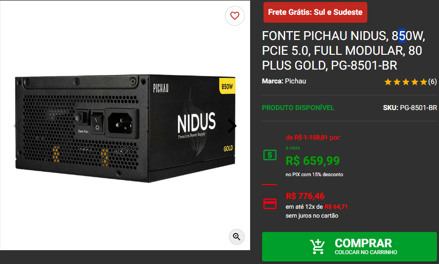 Black Friday 24: Confira as melhores promoções no site da Pichau 3 Black Friday 24: Confira as melhores promoções no site da Pichau Captura de tela 2024 11 02 205441.png