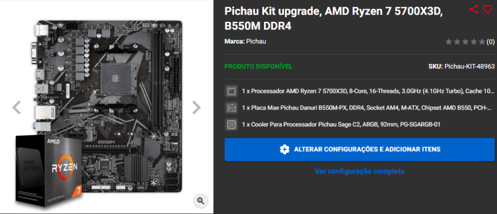 Black Friday 24: 3 kits upgrades em promoção no site da Pichau 3 Black Friday 24: 3 kits upgrades em promoção no site da Pichau Captura de tela 2024 11 04 145019