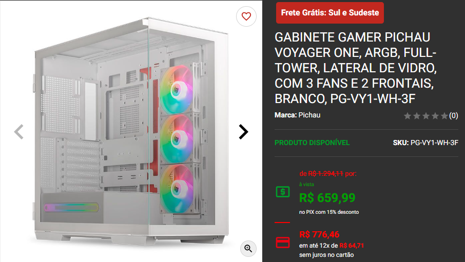 Super oferta Gabinete Gamer: 3 opções em promoção na Pichau 4 Super oferta Gabinete Gamer: 3 opções em promoção na Pichau Captura de tela 2024 11 04 171548.png
