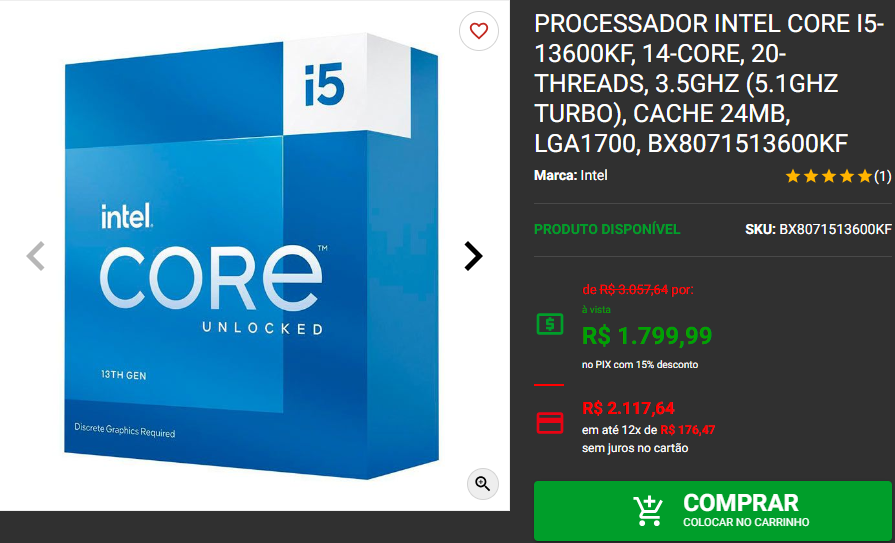 Montamos um PC Gamer branco com Promoção Economizando 1.500 Reais Captura de tela 2024 11 12 181318.png