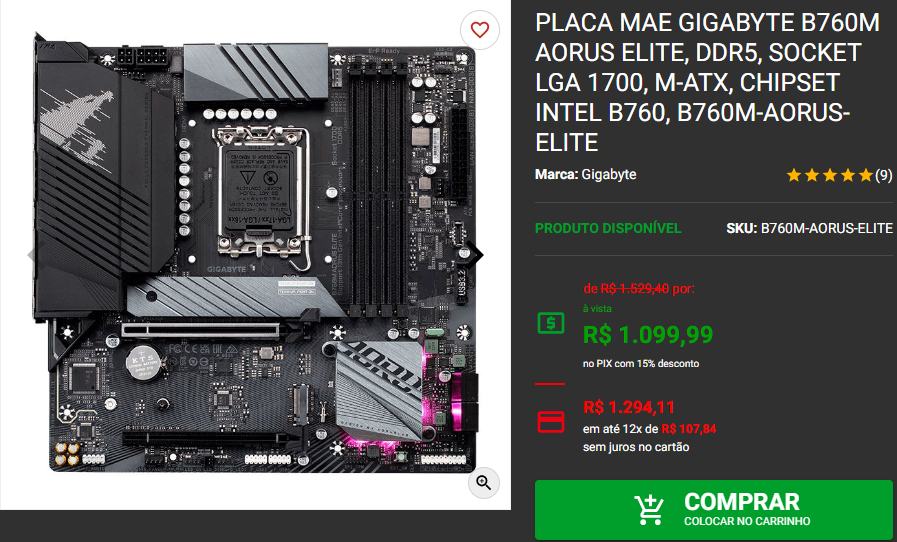 Montamos um PC Gamer branco com Promoção Economizando 1.500 Reais Captura de tela 2024 11 12 182715.png