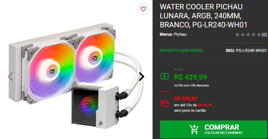 Montamos um PC Gamer branco com Promoção Economizando 1.500 Reais Captura de tela 2024 11 12 183400.png