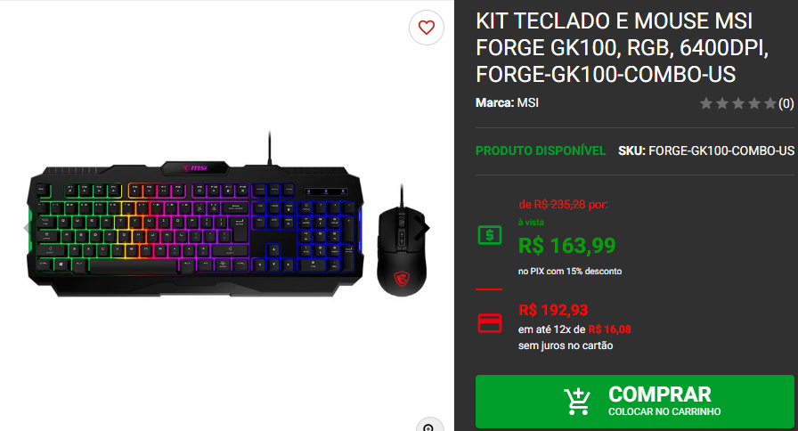 Novem Black: 3 kits periféricos em promoção no site da Pichau Captura de tela 2024 11 12 192933.png