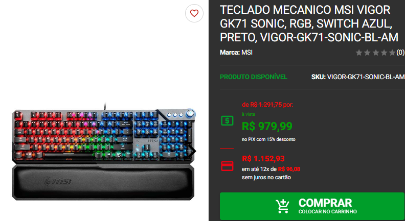 Teclado Mecânico: 3 dos melhores teclados disponíveis em promoção na Pichau 2 Teclado Mecânico: 3 dos melhores teclados disponíveis em promoção na Pichau Captura de tela 2024 11 14 183706.png