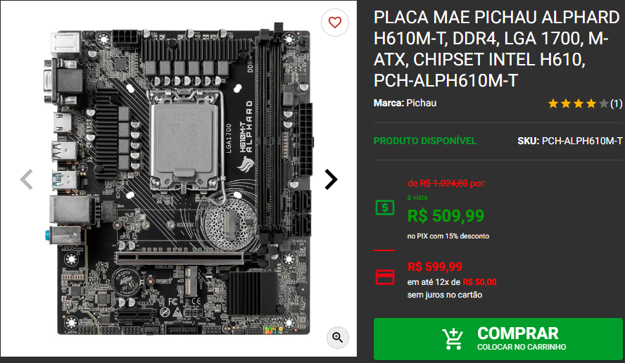 Conheça a Alphard H610M-T: a placa mãe perfeita para o i5 12400F Captura de tela 2024 11 21 192726.png