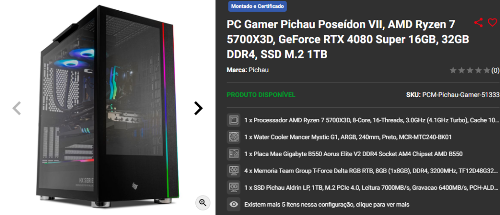 PC Gamer Completo: 3 opções para jogar tudo em Quad HD 3 PC Gamer Completo: 3 opções para jogar tudo em Quad HD Captura de tela 2024 11 27 095603